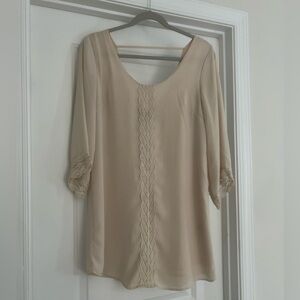 Astr Beige Dress